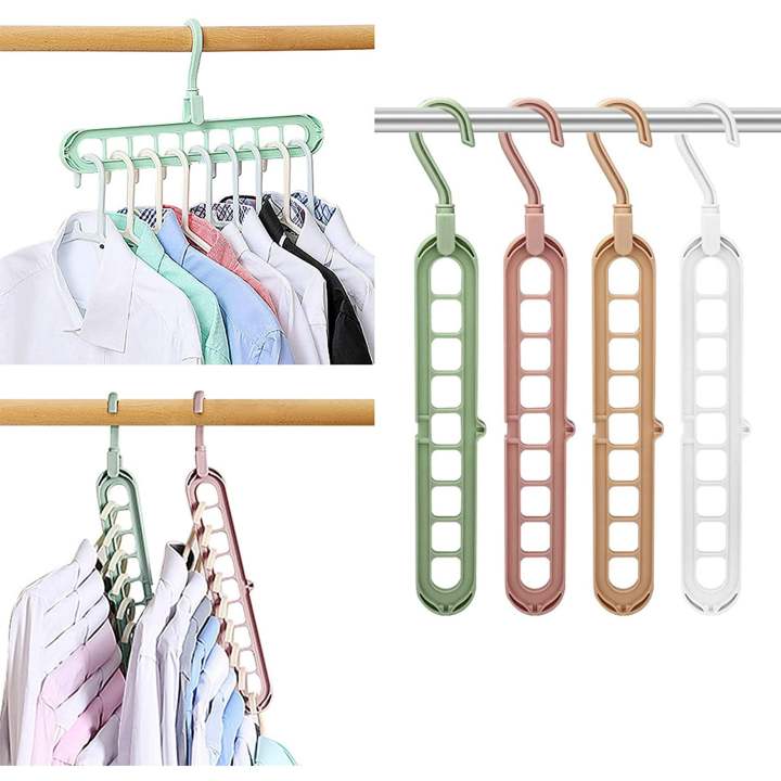 Magic%20Space%20Saving%20Hanger%20l%209%20Hole%20Multi%20Color%20Plastic%20Hanger%20l%20Smart%20Clothes%20Organizing%20-%20Image%206