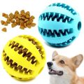 Natural  Pet Dog Toys Dog Chew Toys Tooth Cleaning Treat Ball Extra-tough Interactive Elasticity Ball5cm for Pet Products. 