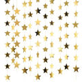 New 1 Set Paper Star Garlands 4M Birthday String Chain Ornaments Curtain Wedding Party Room Decor Supplies.