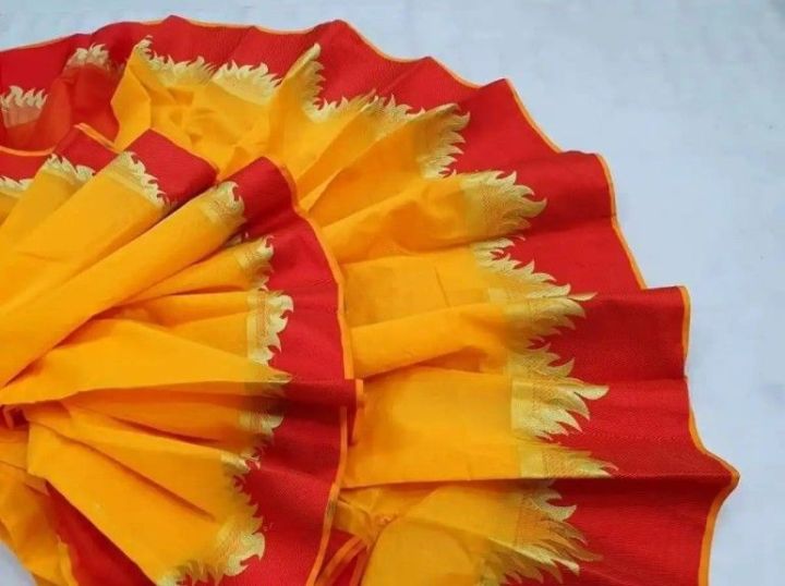 Halfsilk%20yellow%20colour%20agun%20par%20saree/halfsilk%20saree%20-%20Image%202