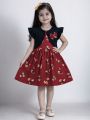1 pieces Baby Dress for 1-6 Yrs half sleeves dress collections baby girls. 