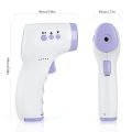 Non-Contact Forehead Thermometer 3-color Backlit Digital Display Thermometer Fever Measure Infrared Alarm Human Body Thermometer. 