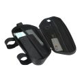 Motorcycle Side Bags Waterproof EVA+PU/Polyester Hard Shell Mountain Bike Hanging Bag Triangle Pouch Bag Motorcycle Saddle Bag. 