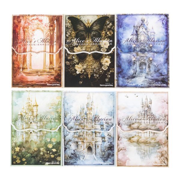 Beautiful%20day%20material%20paper%20Alice's%20fantasy%20series%20fantasy%20background%20notebook%20material%2050%20sheets%20into%206%20types%20-%20Image%209