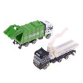 1 Piece Kid Toy Alloy Fire Truck 1:32 Simulation Firefighting Diecast Rescue Vehicle Fire Ladder Engineering Car Model.