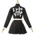 Volwassen Kids Demon Slayer   No Yaiba Anime Kimono Kanroji Mitsuri Cosplay Full Set Pruik Halloween Kostuum Voor Vrouwen Meisje. 