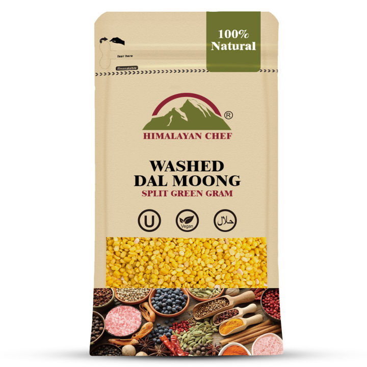 Himalayan Chef Daal Mong Washed - 454g