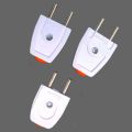 3 Pcs Two Pin Plug Two Pin Shoe Superior Quality ABS Plastic Electric Socket Plug 220v 250v 10A. 