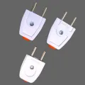 3 Pcs Two Pin Plug Two Pin Shoe Superior Quality ABS Plastic Electric Socket Plug 220v 250v 10A. 