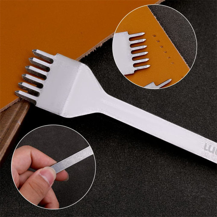 3MM%201/2/4/6%20Prong%20DIY%20Leather%20Hole%20Punch%20Tool%20Leather%20Stitching%20Tools%20Diamond%20Chisel%20Leather%20Carving%20Punch%20Hole%20Work%20-%20Image%205