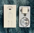 20W PD USB-C power adapter lighting to USB cable for iPhone 14 pro max. 