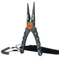 Fishing Pliers Line Cutter Multifunctional Knot Aluminum Alloy Scissors Hook Remover 150g 20CM Fishing Equipment. 