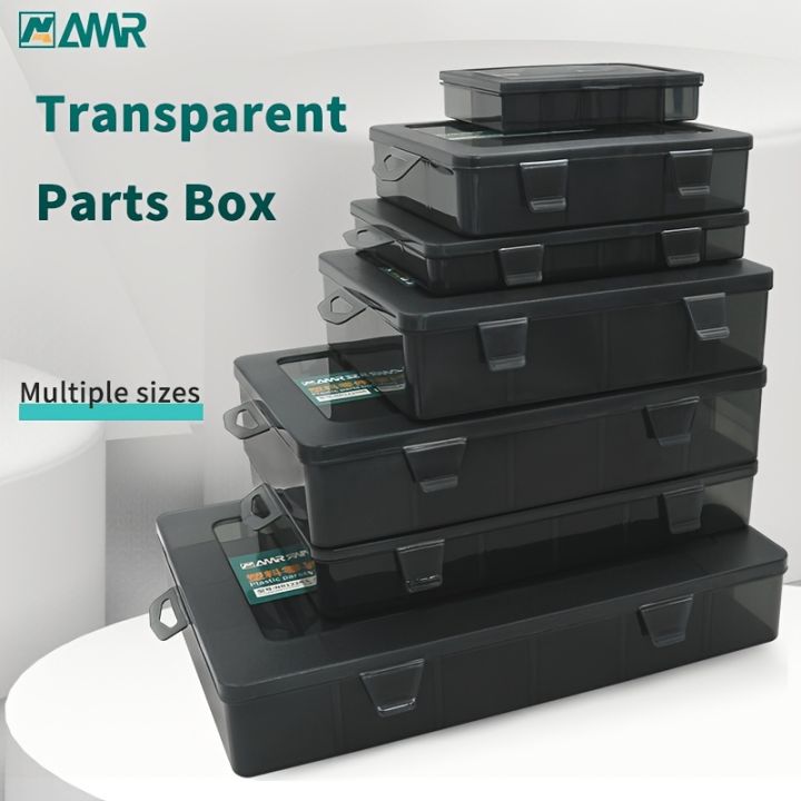 Adjustable Compartment Plastic Storage Box Jewelry Earring Bead Screw