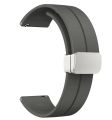 22mm 20mm Magnetic Silicone Strap For Samsung Galaxy Watch 7 4 5 6 Classic S3 Active Band For Amazfit Bip Huawei GT 3 4 Bracelet. 