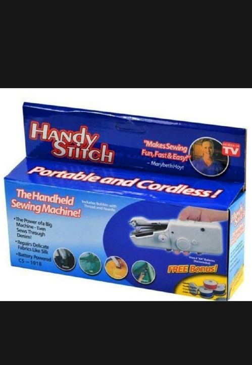 mini handy stitch Singer Portable Stitch Sew Hand Held Sewing Machine