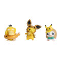 8Pcs Pokemon Anime Figure Pikachu Squirtle Bulbasaur Collection Ornamental Decoration 2-4CM Pet Action Model Doll Toy . 