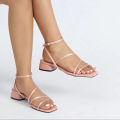 Women Fashionable Strappy Heel Sandals | Elegant Design | Wedding & Party Collection. 