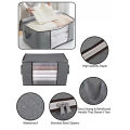 Large Capacity Quilt & Blanket Storage Bag - Winter Clothes Organizer. 