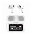 A9 pro Airpods Touch Screen ANC/ENC Wireless Headset TWS Noise Cancellinng Earbud Bluetooth Headphone 5.4, Long Battery life, Support App, Original AirPods Pro. 