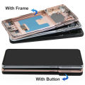 For AMOLED For Samsung S21 Plus LCD Display Touch Screen  Digitizer Assembly For S21+ G996B SM-G996B/DS LCD With Frame. 