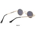 Metal Hippie Sun Glasses UV400 Protection Punk Eyewear Small Round Sunglasses for Women & Men Circle Retro Shades Sunglasses. 