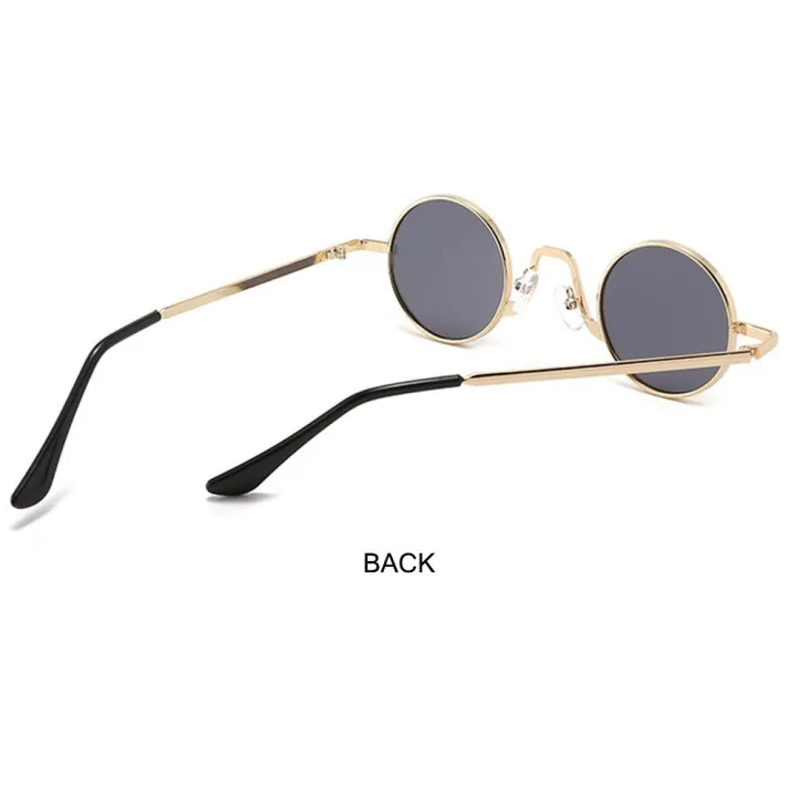 Metal%20Hippie%20Sun%20Glasses%20UV400%20Protection%20Punk%20Eyewear%20Small%20Round%20Sunglasses%20for%20Women%20&%20Men%20Circle%20Retro%20Shades%20Sunglasses%20-%20Image%205