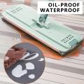 VIKAMACrystal Velvet Kitchen Carpets Oil-Proof And Water-Proof Floor Mats, Household Washable, Long, Dirt-Resistant   Home Decor. 