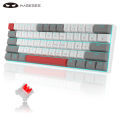 MageGee MK-Star61 Mini 60% Mechanical Keyboard 61 Keys Wired LED Backlit Compact Gaming Keyboard for Laptop, Desktop, PC, Tablet. 