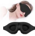 Sleep Mask for Side Sleeper, Complete Light Blocking 3D Sleeping Eye Mask, Soft Breathable Eye Cover for Women Men, Relaxing Zero Pressure Night Blindfold-1pcs.
