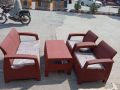 Plastic Sofa Set (Boss Brand). 