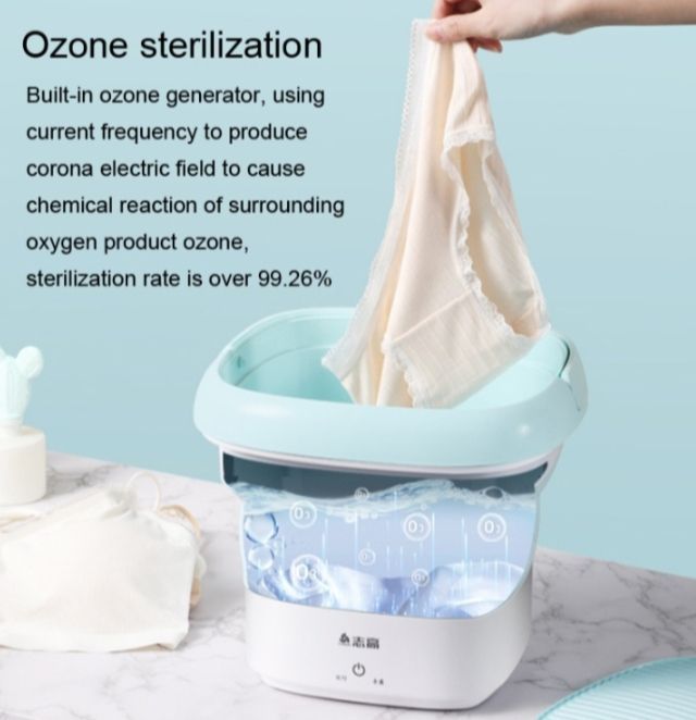 Mini Washing machine bucket portable foldable