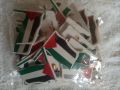 PALESTINE BADGE WITH SIMPLE PIN. 50 BADGES IN ONE PACKAGE.. 