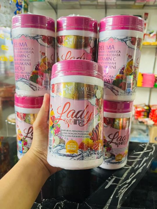 Jamu Jelita Lady White+ Glutathione 400g | Daraz.lk
