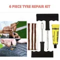Tubeless Tire Tyre Puncture Plug Repair Tool Kit for Auto, Bike or Cars. 