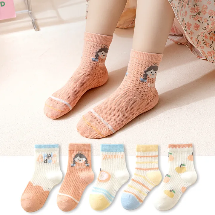5Pairs/Lot%20Summer%20Children%20Socks%20Boys%20Girls%20Baby%20Fashion%20Cotton%20Solid%20Wild%20Soft%20Breathable%20Kids%20Casual%20Mesh%20Socks%20For%201-8Years%20-%20Image%206