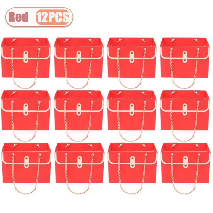 4/8/12/16PCS%20Portable%20Creative%20Handbag%20Flower%20Paper%20Packaging%20Box%20Bouquet%20Tote%20Bags%20Valentine's%20Day%20Birthday%20Party%20s%20Bags%20-%20Image%207