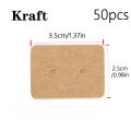 50 pcs Earring Display Cards Earring Packaging Cards.
