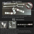 Women's Elastic Transparent Silicone Adjustable Invisible Sticky Bra Back Strap 50/70cm Extended Thickened. 