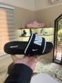 Nike Offcourt Slides | Nike Black Casual Slides | Lightweight EVA Cushion | Summer Sandals for Men & Women. 