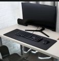 Xl PLAIN BLACK MOUSE PAD. 