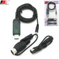Flysky FS-SM100 USB Flight Simulator Adapter Cable for Flysky FS-i6 FS-i4 FS-TH9X FS-T4B FS-GT3 FS-GT2 Remote Controller. 