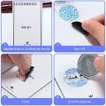 300 Pcs 2.5 Cm Round Laser Scratch-Off Stickers, Self-Adhesive Secret Code Labels For Activity Cards. 