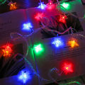LED Star Fairy Lights Outdoor Chain Lights Garland Bulb String Lights Party Home Wedding Terrace Garden Christmas Decoration home decoration item. 