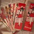 Yoofun 30pcs/pack Japanese Style Vintage Paper Book Marks Retro Wind Bookmarks  for Pages Books Readers Student Stationery. 
