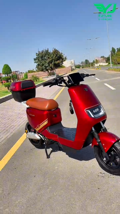 YJ FUTURE GALAXY Electric Bike or E-Bike - RED/ WHITE/ PURPLE