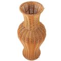 Bouquet Rattan Vase Office House Decorations for Home Fake Plastic Decorative Flower. 
