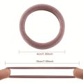 50PCS/Set New Women Girls Candy Colors Nylon Basic Scrunchie Hair Tie Ponytail Hold Hair  Bands Fashion Hair Accessories. 