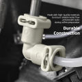 Coffee Machine L-shaped Fluid Connector Compatible With Jura A ENA GIGA Z6 Z8 Hose Connector.