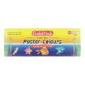 "Goldfish Poster Colours Set - 12 Big Size Colors for School Kids - Perfect for Poster Painting". 