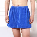 Men's Sexy Shorts Bathrobe Bath Towel Soft Side Open Pajamas Towel Thick Swimming Soft Beach Shower Culottes 18+ Adult Pajamas. 